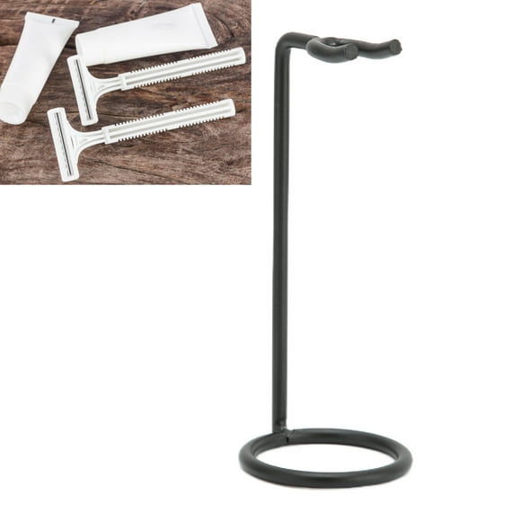 Shower Holder, Rustless Simple Practical Stainless Steel Holder Small Portable for Bathroom for Home for Dressing Table