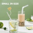 thumbnail image 4 of 12pcs Drinking Straw Caps Cartoon Letter Design Straw Covers Straw End Plug, 4 of 9