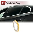 thumbnail image 3 of Cinta de franjas Unique Bargains 12mmx10m para coches, calcomanías de franjas para motocicletas y carreras de barcos, pegatinas DIY amarillas mate 1 pc, 3 of 7
