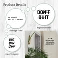 thumbnail image 3 of Inspirational Mirror Decals - Set of 9 Black Vinyl Affirmation Quotes Motivational Phrases Peel and Stick Positive Affirmation Stickers for Kids Teens Bedroom Living Room Office Bathroom Wall Decor, 3 of 5