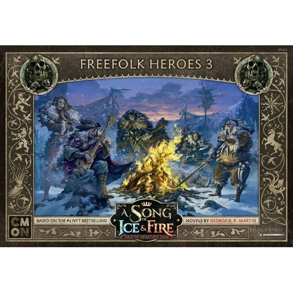 A Song Of Ice and Fire Miniatures Game: Free Folk Heroes 3 CMN SIF415