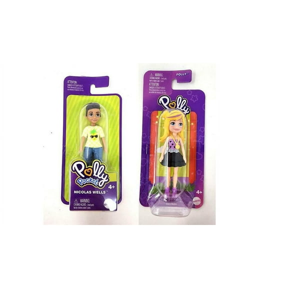 Bundle of 2 | Polly Pocket Impulse 3-inch Doll Collection | GKL28 & HRD57