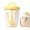 Yellow, variant on Yogurt Cups With Lids - 11x10cm Sealed Storage Jar, Draining Food Container, Salad Cup | Reusable Snack Keeper for Overnight Oats Ice Cream Sauce Sugar Seasoning Fridge Home Travel Lunch