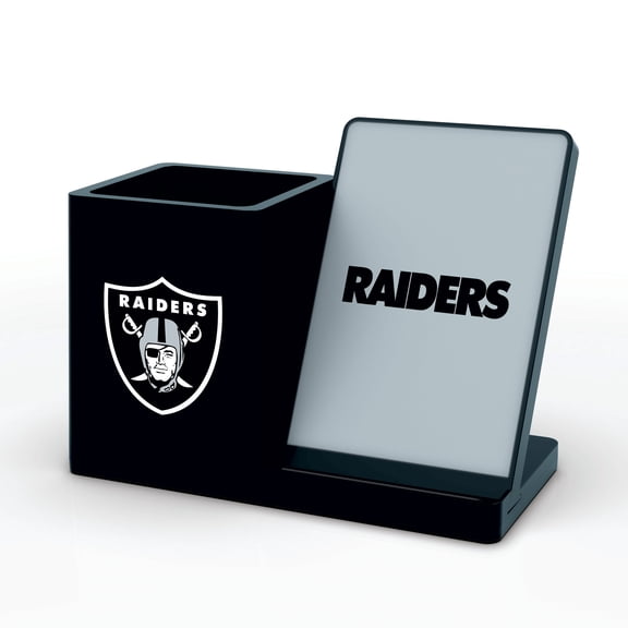 Oakland Raiders Wireless Charging Phone Dock Station - No Size