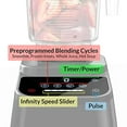 thumbnail image 5 of Blendtec Designer 625 Blender (90 oz) and Mini WildSide+ Jar (46 oz) Bundle Professional-Grade Power, 4 Pre-Programmed Cycles, 6-Speeds, Sleek and Slim, 2, Slate Grey, 5 of 5