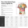 thumbnail image 2 of Yiaed Succulent And Cactus Print Mens Short Sleeve Tight Fit T-Shirt, Crewneck Casual Tee-Large, 2 of 5