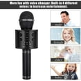 thumbnail image 4 of Karaoke Microphone, Wireless Bluetooth Karaoke Microphone Children, Portable 4-In-1 Handheld Microphone Machine, Home Ktv Player With Speaker And Recording Function, 4 of 5
