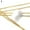 Golden, variant on opvise 5m Beads Line Chain for Acrylic Nail Art 3D False Tips DIY Decoration Manicure