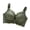 Army Green, variant on Small Bust Push-Up Bra Women Wireless | No Empty Cup Larger Look | Adjustable Straps Anti-Sagging Support Daily Casual Underwear Soft Stretchy Support Beige M