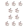 thumbnail image 2 of Wosthever 1 Juego de decoraciones para fiestas, colgantes pequeños interesantes, estrellas pequeñas para interiores, accesorios de estrellas tipo 16 10piezas, 2 of 6