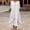 F-332White, variant on ZHOGXU Women's Dress Long Sleeve V Neck Solid Color Irregular Fashion Comfortable Loose Fit Maxi Dresses For Casual Daily Wear,Black,L