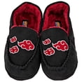 thumbnail image 1 of Naruto Shippuden Akatsuki Clouds Men's Moccasin House Slippers-Medium, 1 of 4