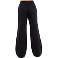 thumbnail image 3 of G-Style USA Women's Essential Wide Fit Fleece Sweatpants RJJ20766 Black Medium, 3 of 5