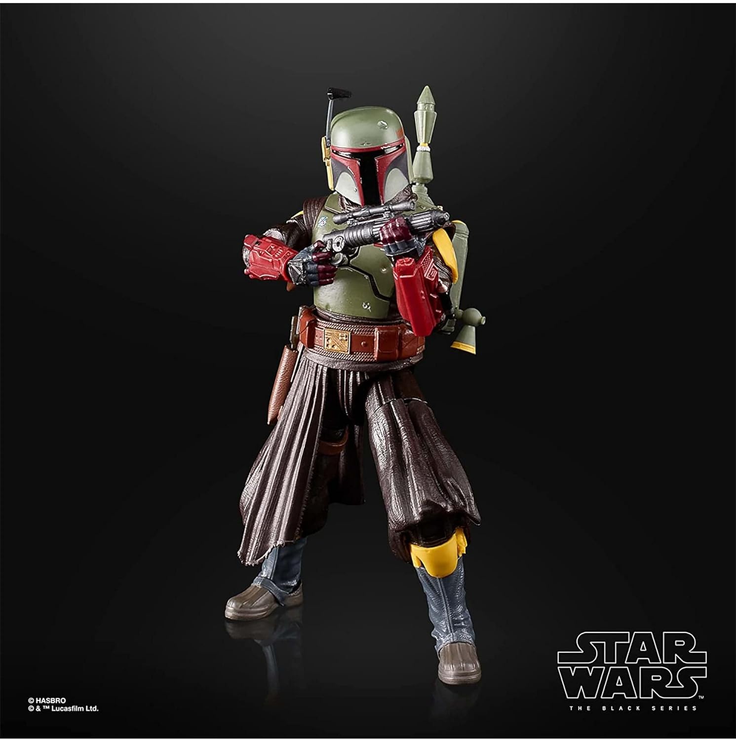 Star Wars The Black Series Boba Fett Throne Room Toy, Plastic, Black/Green/Red, 6 in