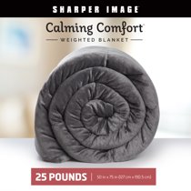 Calming Comfort Weighted Blanket By The Sharper Image 25 Lbs As