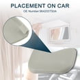 thumbnail image 3 of Unique Bargains Makeup Mirror Cover Sun Visor Cap Clip for Nissan Rogue No.964203TS0A Sun Visor Bolt Cover Grey 1 Set, 3 of 6