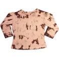 thumbnail image 2 of B-Nu - Baby Girls Long Sleeve Tie Dye Top 26457-12Months (Pink), 2 of 3