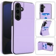 thumbnail image 6 of Case for Samsung Galaxy S25, PU Leather + Soft TPU, Luxury Kickstand Card Slots Back Case Magnetic Ultra Slim Protective Shockproof Phone Cover for Samsung Galaxy S25, Lightpurple, 6 of 7
