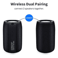 thumbnail image 4 of Bocina Bluetooth Portátil Graves Potentes Y Resistente Negro, 4 of 4