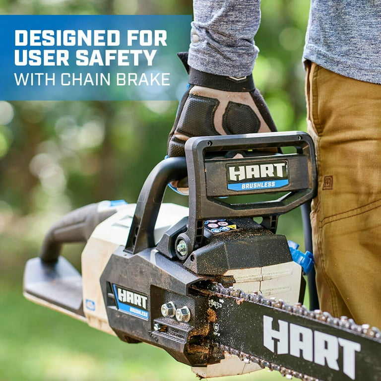Hart battery 2024 powered chainsaw