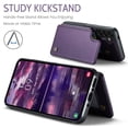 thumbnail image 6 of For Samsung Galaxy A37 A57 Case with Card Holder, Wallet Case for Women Men with RFID Blocking, Durable Leather Kickstand Magnetic Clasp Shockproof Phone Case, 6 of 11