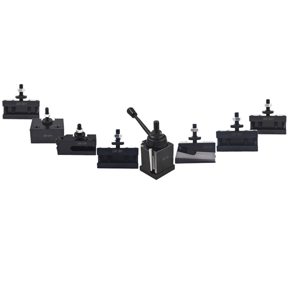munirater 6 Pcs BXA 250-222 QUICK CHANGE WEDGE TOOL POST SET SERIES 10" - 15"