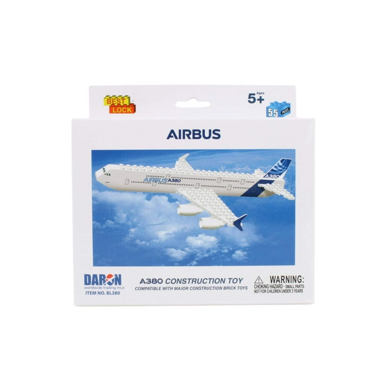 AIRBUS A380 55 PIECE CONSTRUCTION TOY (**) - Walmart.com