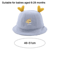 thumbnail image 2 of Sombrero de pescador, sombrero de pescador colorido, sombreros de pescador de invierno para niños, 2 of 5