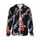 thumbnail image 1 of Balery Tricolor Koi Fish Trio Sudadera ligera de manga larga con capucha y protección solar UPF 50+ para hombre y mujer, ideal para pesca y running-3X-Large, 1 of 7