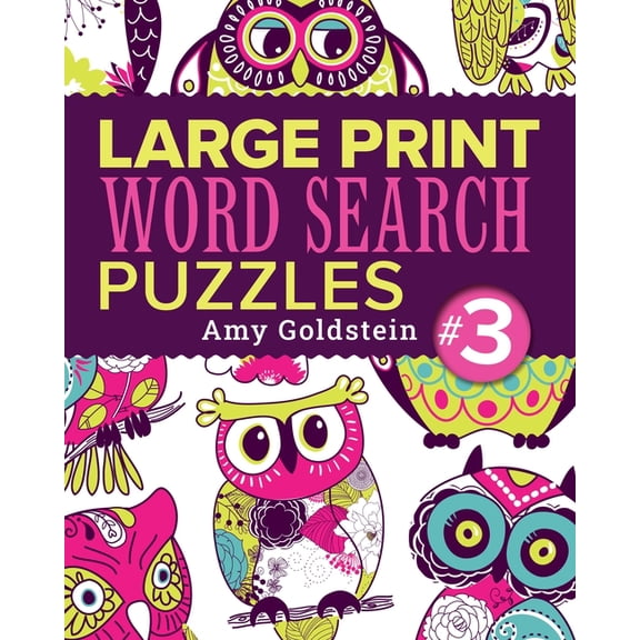 Large Print Word Search Puzzles Large Print Word Search Puzzles 3, (Paperback)