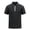 #01 Black 【Mix, Match & Rotate: Stock Up on Daily Colors】, variant on Men's Summer Ice Silk Cooling Quick Dry Business Sports Lapel Half-Zip Short Sleeve Shirt Casual Button Down Tops Tees Breathable Moisture Wicking Golf Fishing Hiking Outfits