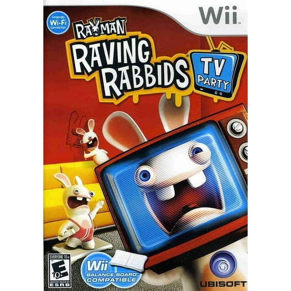 Pre-Owned Rayman Raving Rabbids TV Party Wii