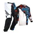 thumbnail image 3 of Willbros Motocross Jersey and Pant Combo MX Dirt Bike Riding Offroad Racing Adult Gear Set Blue(Jersey Adult XL/Pants W36), 3 of 5