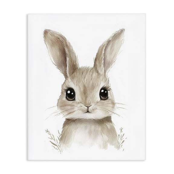 Stupell Industries Farmhouse Nursery Babies Bunny Canvas Art, 16 x 20, by Ramona Murdock