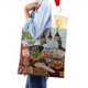 thumbnail image 4 of Seven Little Monsters Bolso de tela con estampado de lienzo para mujer, bolsa de compras reutilizable y estética, con cremallera interior, regalo para mujer,40*40cm., 4 of 6