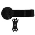 thumbnail image 1 of Phone Holder Armband Wrist Case 180° Rotation Detachable Wristband Case for 6.6in PhonesBlack, 1 of 9