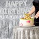 thumbnail image 3 of 3pcs Silver Metallic Tinsel Foil Fringe Curtains,3.28ft X 6.56ft Silver Photo Booth Backdrop Streamer Curtain,photo Booth Props,ideal Bachelorette Par, 3 of 5