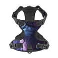 thumbnail image 4 of Lsque Feathered Wolf Dog Harness, No-Pull Pet Harness with 2 Leash Clips, Adjustable Soft Padded Dog Vest with Easy Control Handle for Large Dogs-Medium, 4 of 9