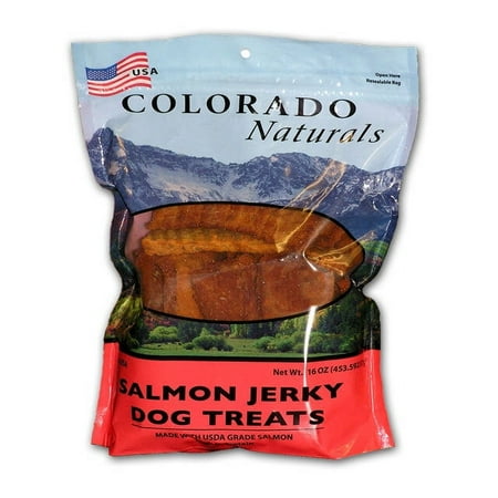 UPC: 0647263900151 | Colorado Naturals Wildly Caught Salmon Jerky 16oz 1 pack