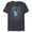 Navy Heather, variant on Disney Lilo and Stitch Experiment 626 - Short Sleeve Blended T-Shirt for Adults - Customized-Black