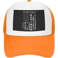 thumbnail image 2 of US AIR Force Retired American Flag Mesh Back Trucker Cap Baseball Cap, 2 of 8