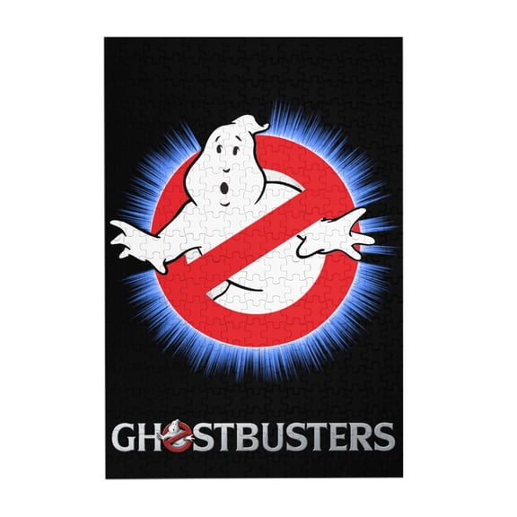 Ghostbusters 300 Piece Puzzles, Wooden Jigsaw Puzzle, Fun And Challenging Family Games