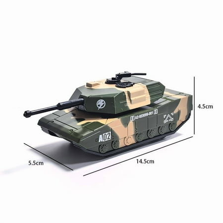 Simulation Military Armed Tank Helicopter Armored Vehicle Ambulance Truck Pull Back Car Children's Toy Model Alloy Metal+plastic