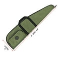 thumbnail image 2 of TOURBON 44'' Nylon Bag for Hunting, Green, 2 of 7
