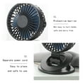 thumbnail image 7 of Needhep Oscillating Fan With 3 Speeds,Summer Fan, Large Fan for Bedroom, Potable Fan, Table Top Fan (Black), 7 of 7