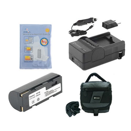 Fujifilm Finepix 6800Z Digital Camera Accessory Kit includes: SDC-27 Case,  SDNP80 Battery, ZELCKSG Care  Cleaning, SDM-144 Charger - Walmart.com