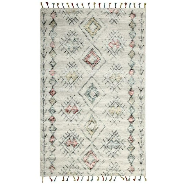 Dynamic Rugs CB694870999 5 x 8 ft. Casablanca 4870 Rectangle Contemporary Area Rug - 999 Grey & Multi Color