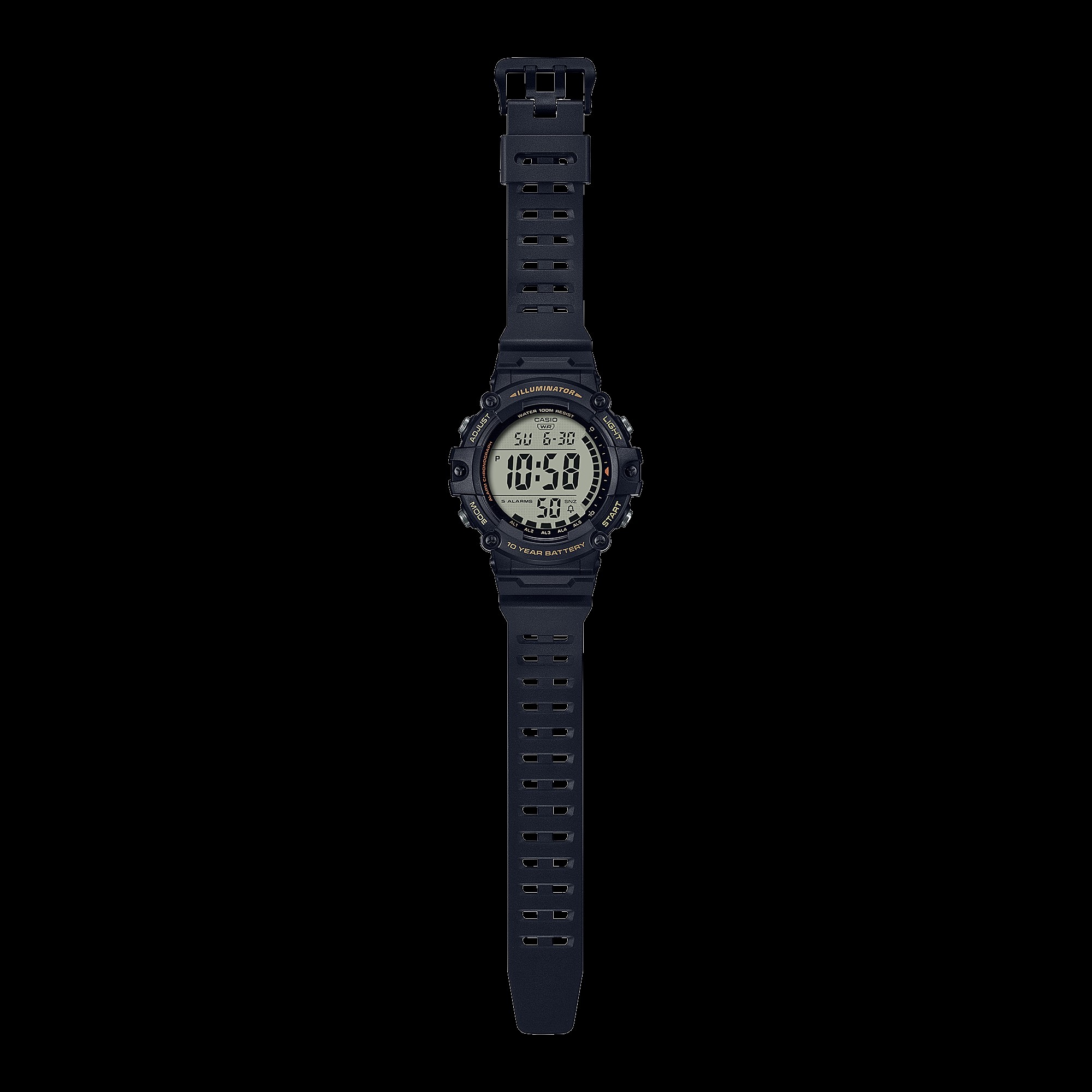 Casio Men's Wide Face Digital Watch AE1500WHX-1AV photo 4