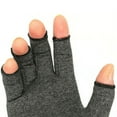 thumbnail image 3 of Gants contre l'Arthrite avec Grips - Compression Texturée Sans Doigts pour Hommes et Femmes - Gants à Doigts Ouverts pour la Main contre la Rhumatoïde et l'Arthrose - Soulagement de la Douleur Articulaire Arthritique pour la Saisie à l'Ordinateur, 3 of 6
