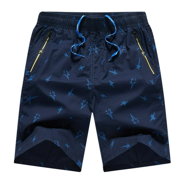 Pantalones Cortos Casuales de Camuflaje Imprimidos Sueltos Capris, Pantalones de Algodón de Pierna Recta para Uso Al Aire Libre, Ocio Y Verano Diario
